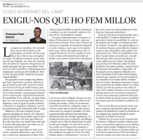 Exigiu-nos que ho fem millor.