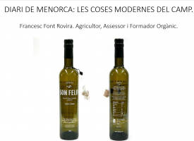 OLI D’OLIVA EXTRA VERGE I ORGÀNIC