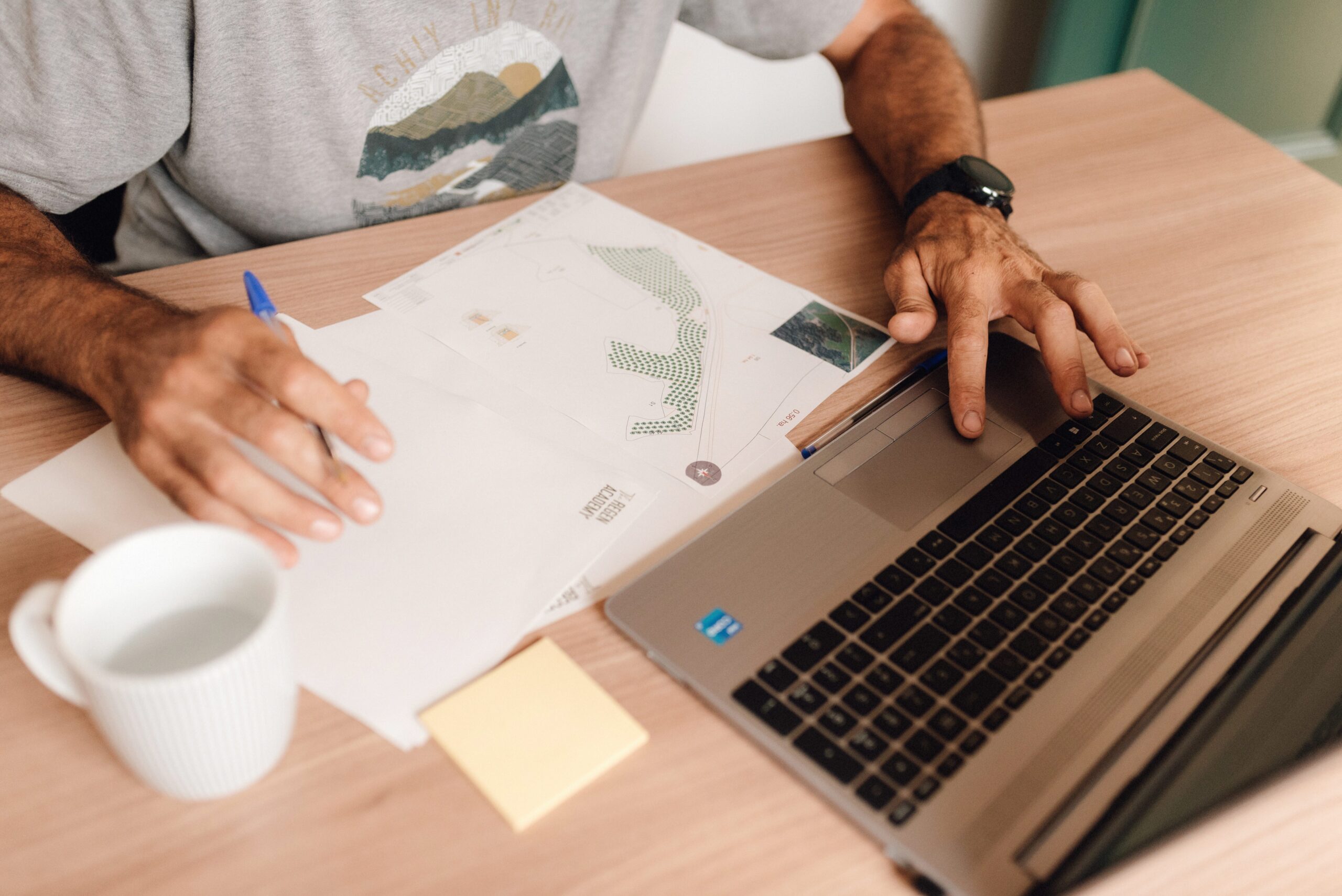 Realitzant el disseny d’una finca regenerativa en keyline